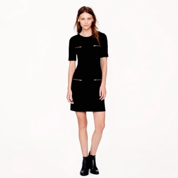J Crew black shift dress - Picture 1 of 7